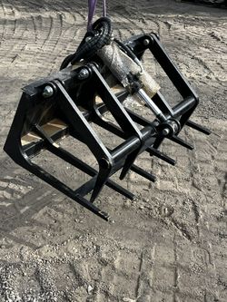 Toro Dingo Vermeet Stx Clamp Bucket Stand On Mini Skid Steer