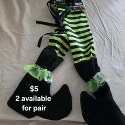 Halloween Witch Legs