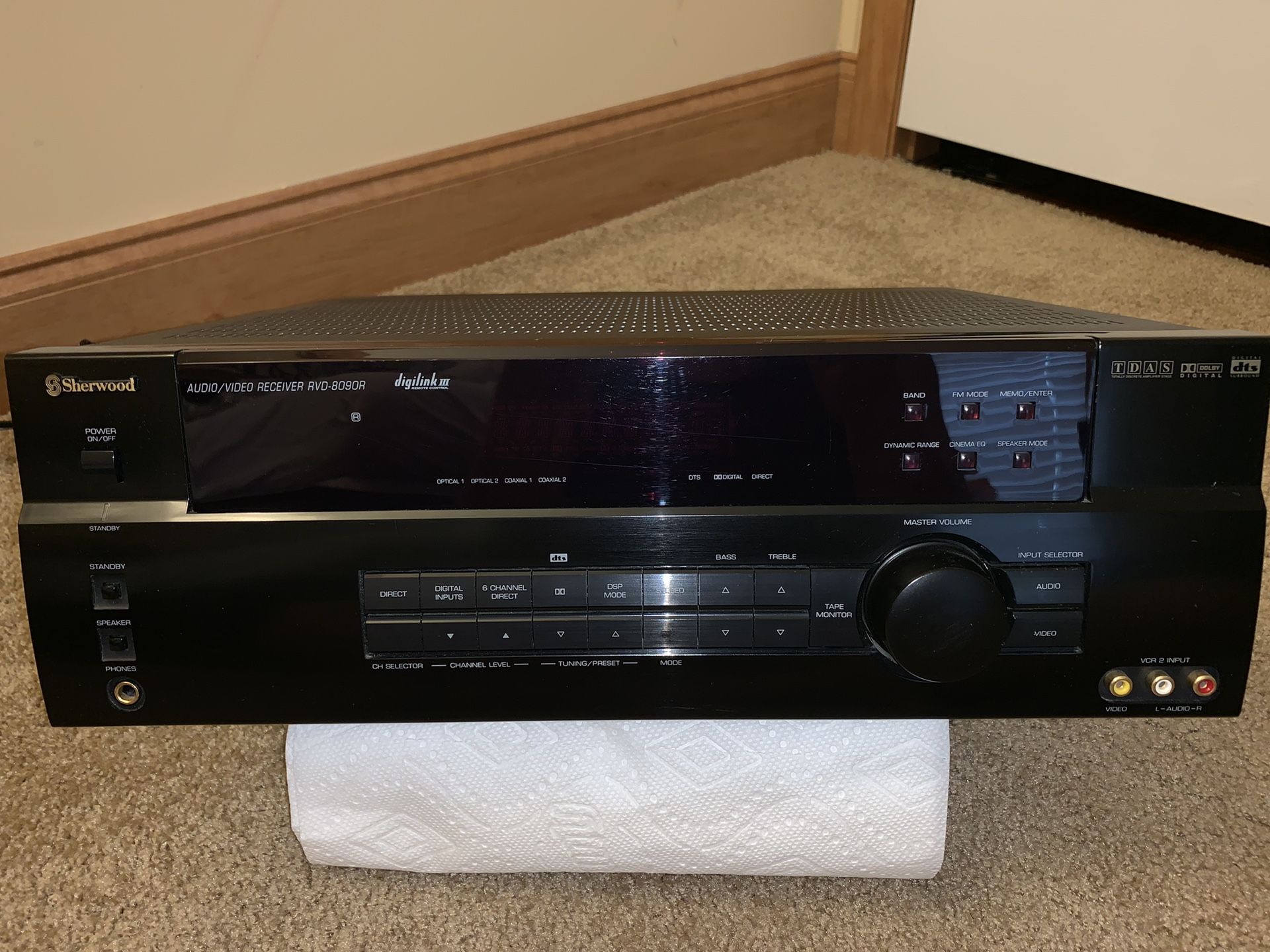 SHERWOOD NEWCASTLE RVD-8090R A/V RECEIVERS