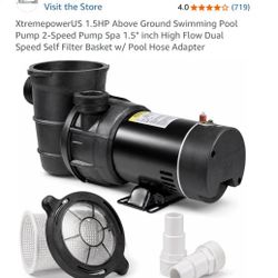 New Pool Pump 1.5hp