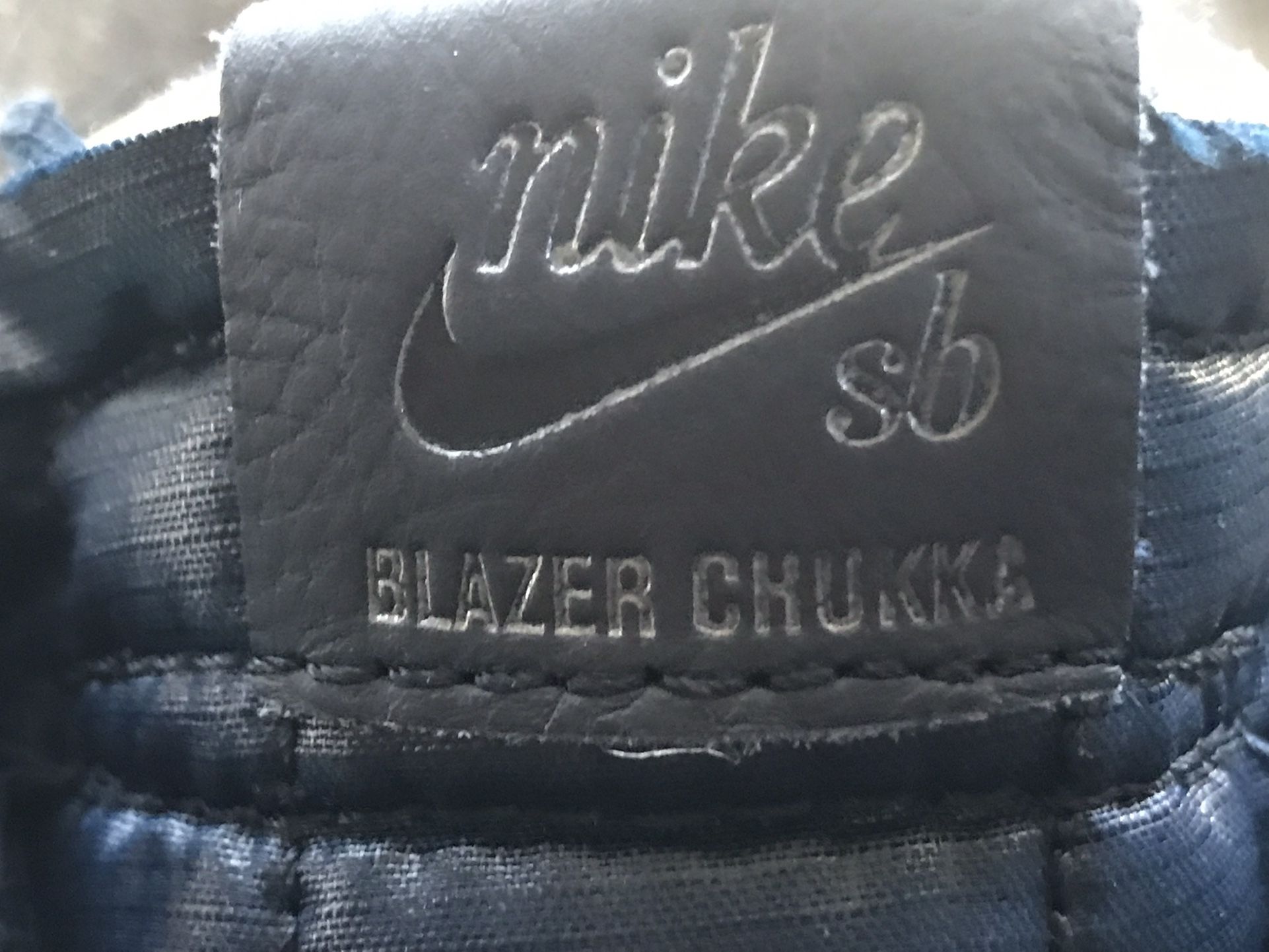 New Blazer Chukka Navy Blue Size 4 Youth $65