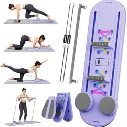 💪 Brand New Portable Pilates Reformer & Equipment Set – Full Body Workout Anywhere! 🧘‍♀️