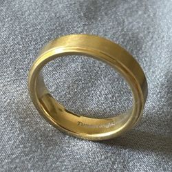TUNGSTEN ring 💍  Gold for Men 