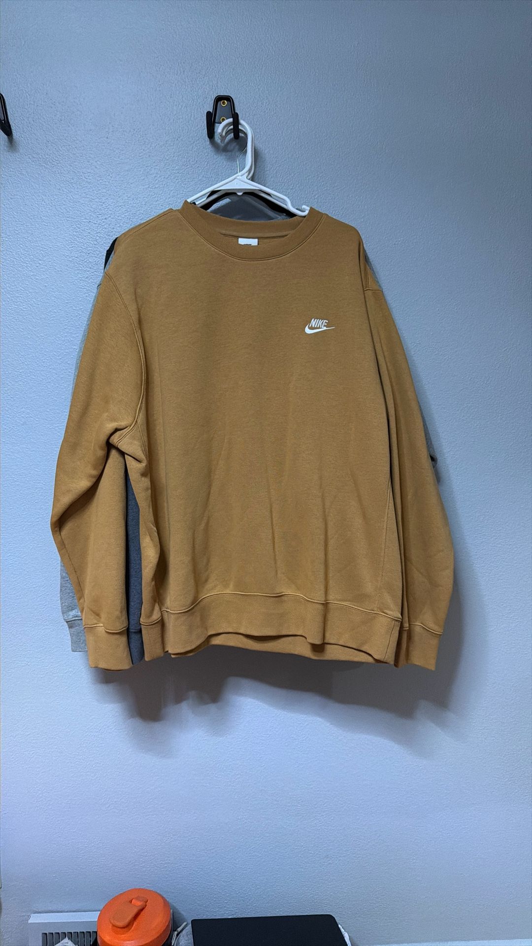 Wheat Colored Nike Crewneck