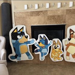 Bluey Yard Party Decorations