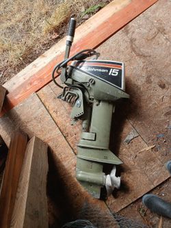 Johnson Sea-horse 15 Boat Motor