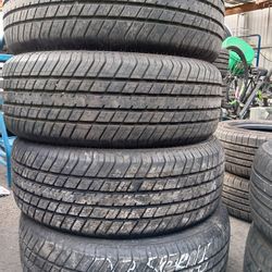 Vendo 4 Llantas Usadas 225 60 16 98 Devida 