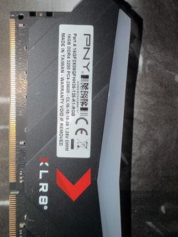XLR8 PNY RGB 16gb x2