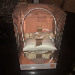 Wedding Ring Pillow And Flower Girl Basket 