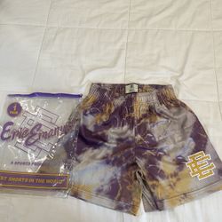 Purple Eric Emanuel Shorts 