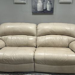 White Leather Sectional Couches For Sale 