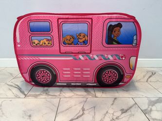 Barbie Camper Pop Up Play Tent – Folds for Easy Storage with Carrying Bag Included