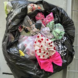 Handmade Girls Head wrap And Nylon Bows From Small shop Boutique