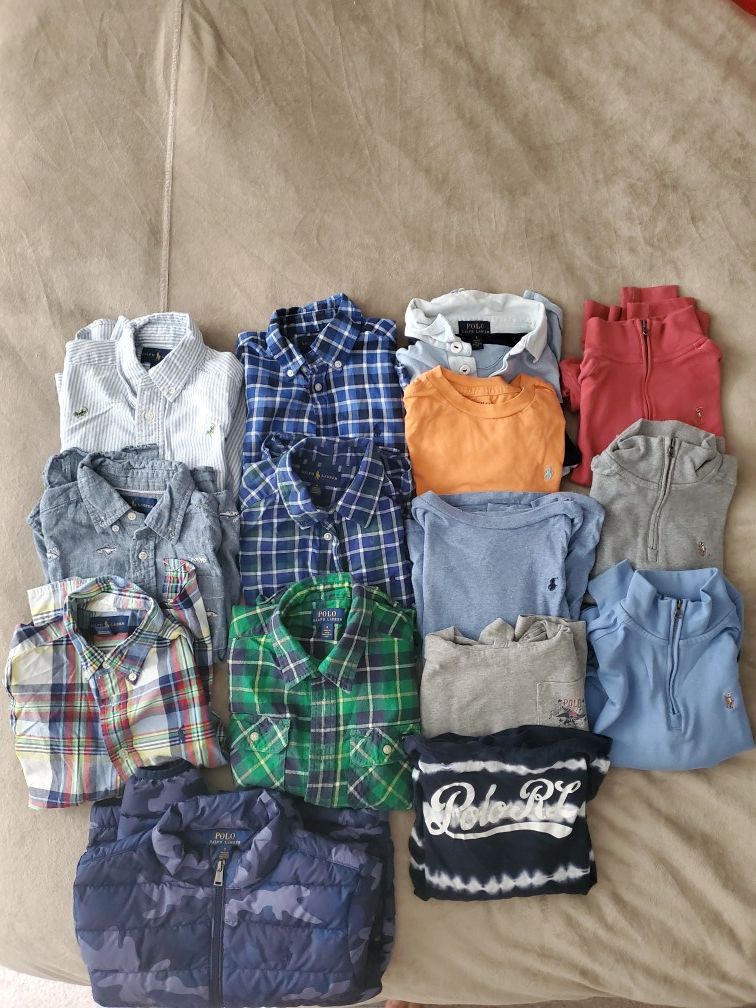 Boys Clothing Size 6 (POLO & Under Armor)