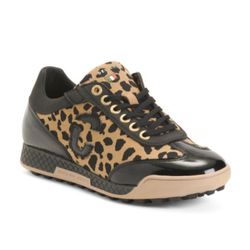 Duca Del Cosma Women's King Cheetah Golf Shoes

