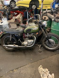 Vintage 1970 Triumph Tiger 650