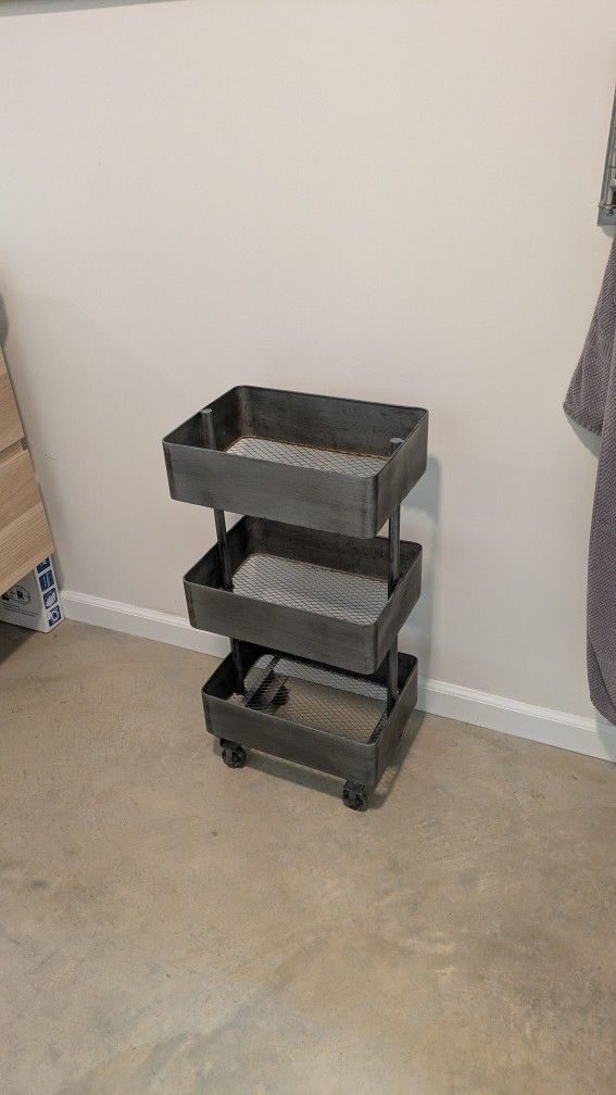 Metal Storage Cart
