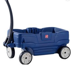 Step2 Neighborhood Wagon Toddler Riding Toy with Seatbelts and Storage for Ages 18 months to 5 Years