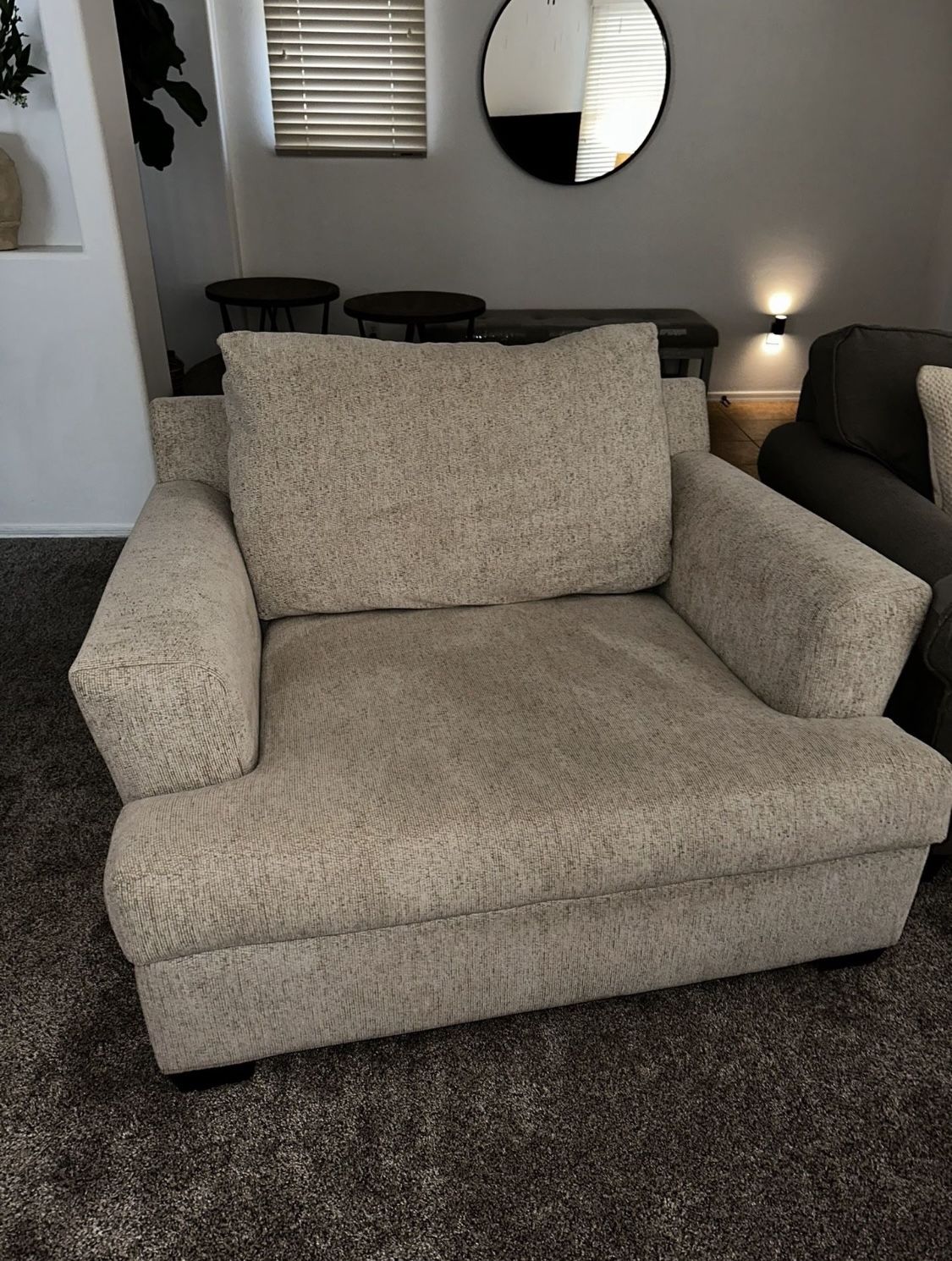 Living Spaces Oversized Chair