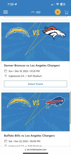 BILLS VS CHARGERS