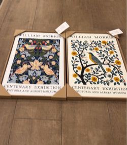 Bp home William Morris wall frames pictures bundle of 2