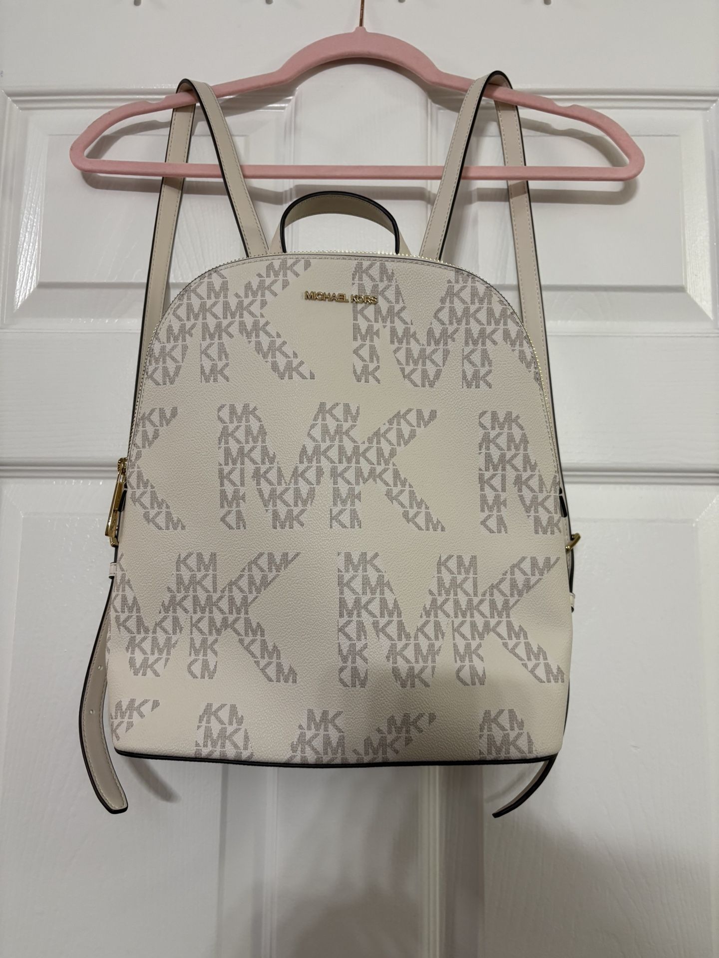 Michael Kors Cindy Large Graphic Logo Backpack