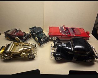 Collectable die cast vehicles vintage models Gold 1958 Impala