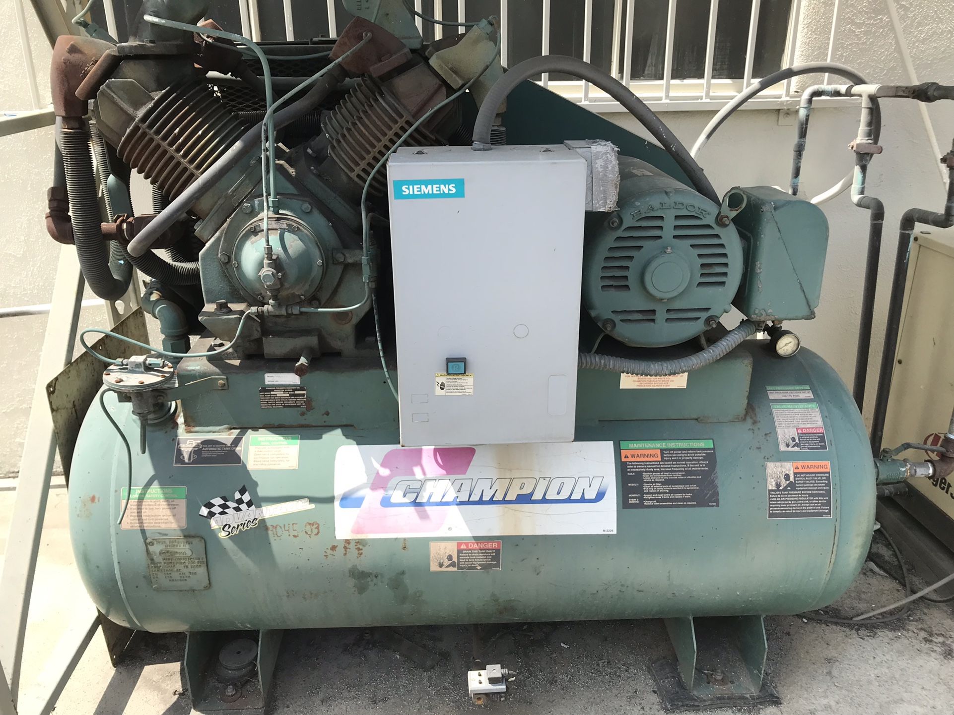 Commercial Air Compressor & Dryer