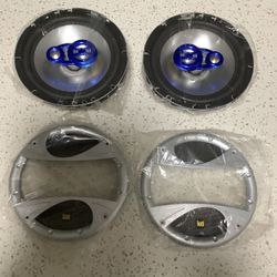 * DUAL * HIGH POWER * 6 1/2 “   3-WAY CAR SPEAKERS .  BRAND NEW SPEAKERS . BRAND NEW SPEAKERS . 