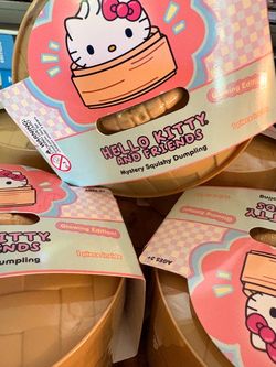 Hello kitty squishy dumplings