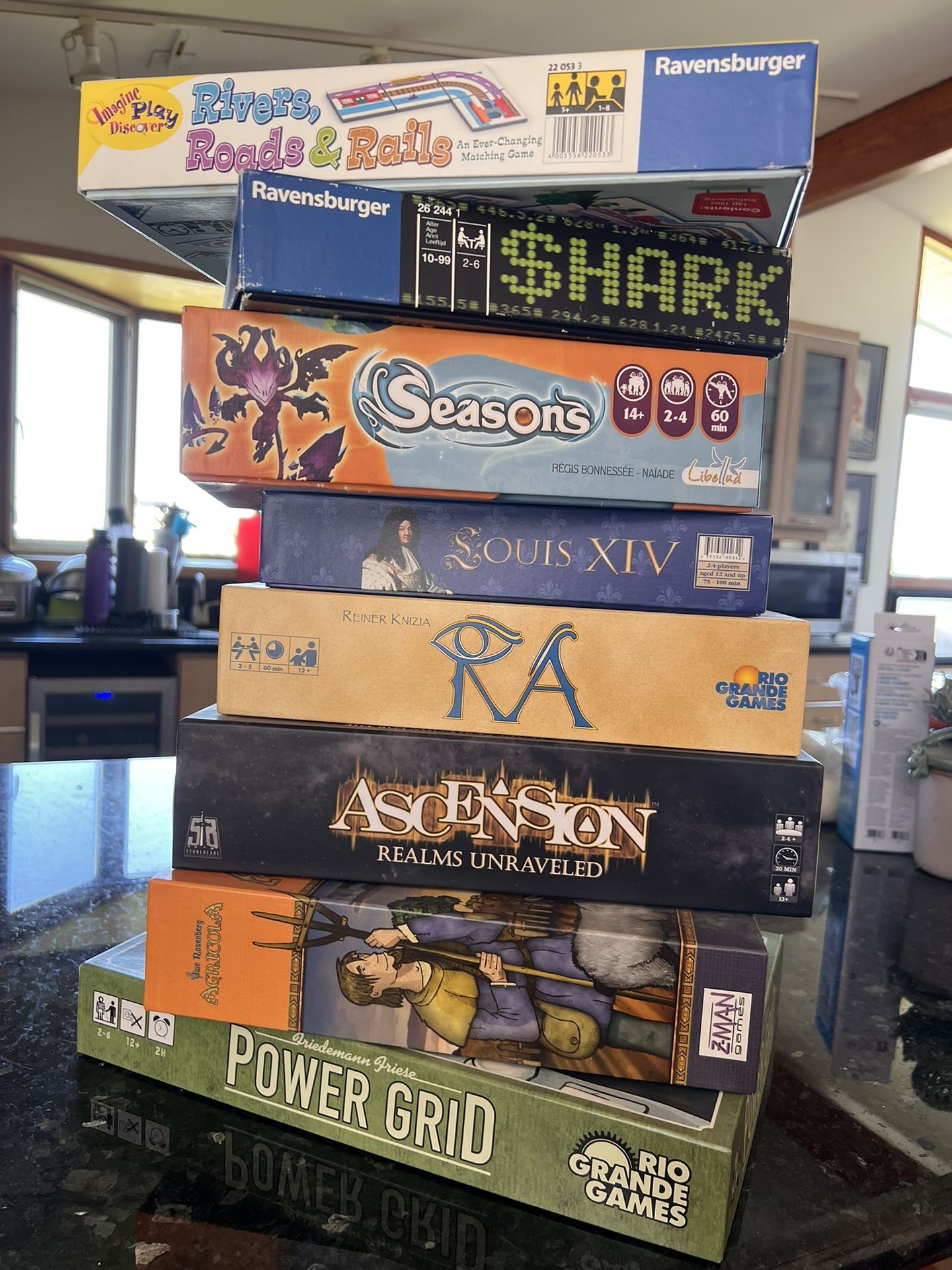 Almost New Board Games For Sale