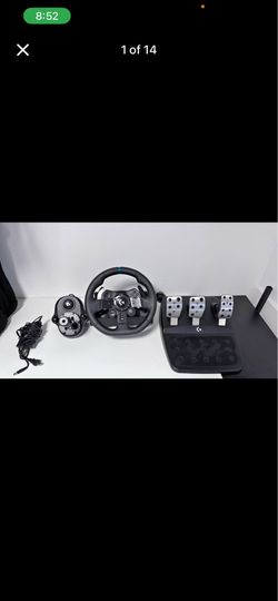 Logitech g293 racing sim wheel and pedals