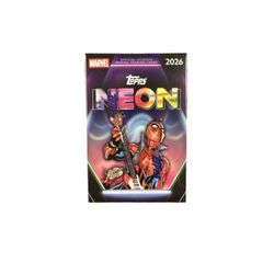 2026 TOPPS NEON MARVEL VALUE BLASTER BOX Brand New Sealed In Hand !