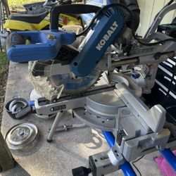 Kobalt 10” Miter Saw And Stand