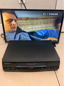 Panasonic PV-9450 4-Head Hi-Fi Stereo Omnivision VCR Serviced, Works