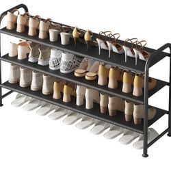 Shoe Rack 3 Tier Long Storage Organizer B(37)