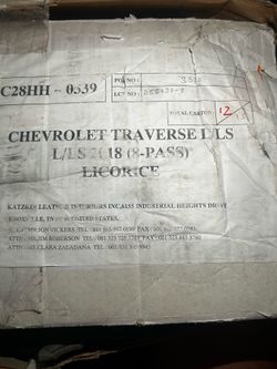 2021 Traverse seat covers all seats