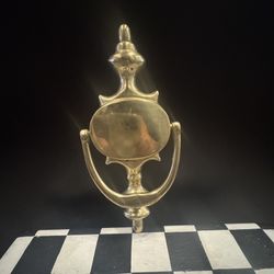 Vintage Solid Brass Door Knocker