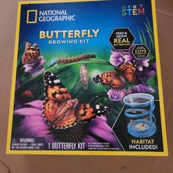 National Geographic butterfly growing kit 