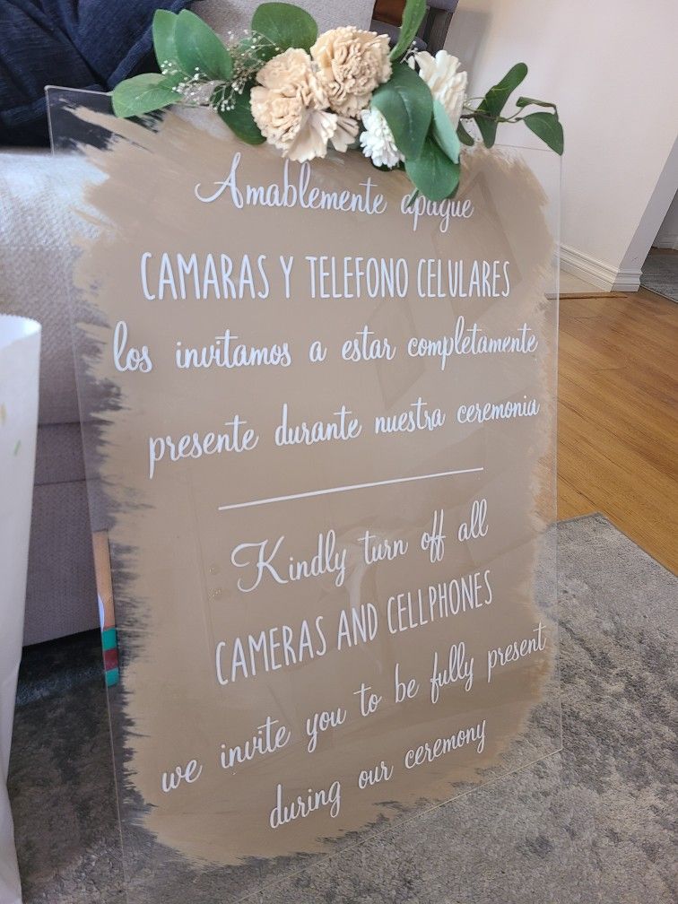 Wedding Sign