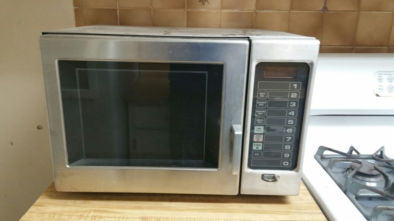 Commercial Amana microwave