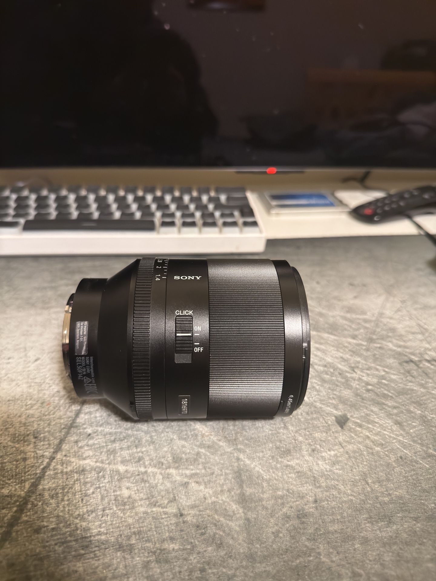 Sony FE 50mm F1.4 ZA ZEISS Planar T*
