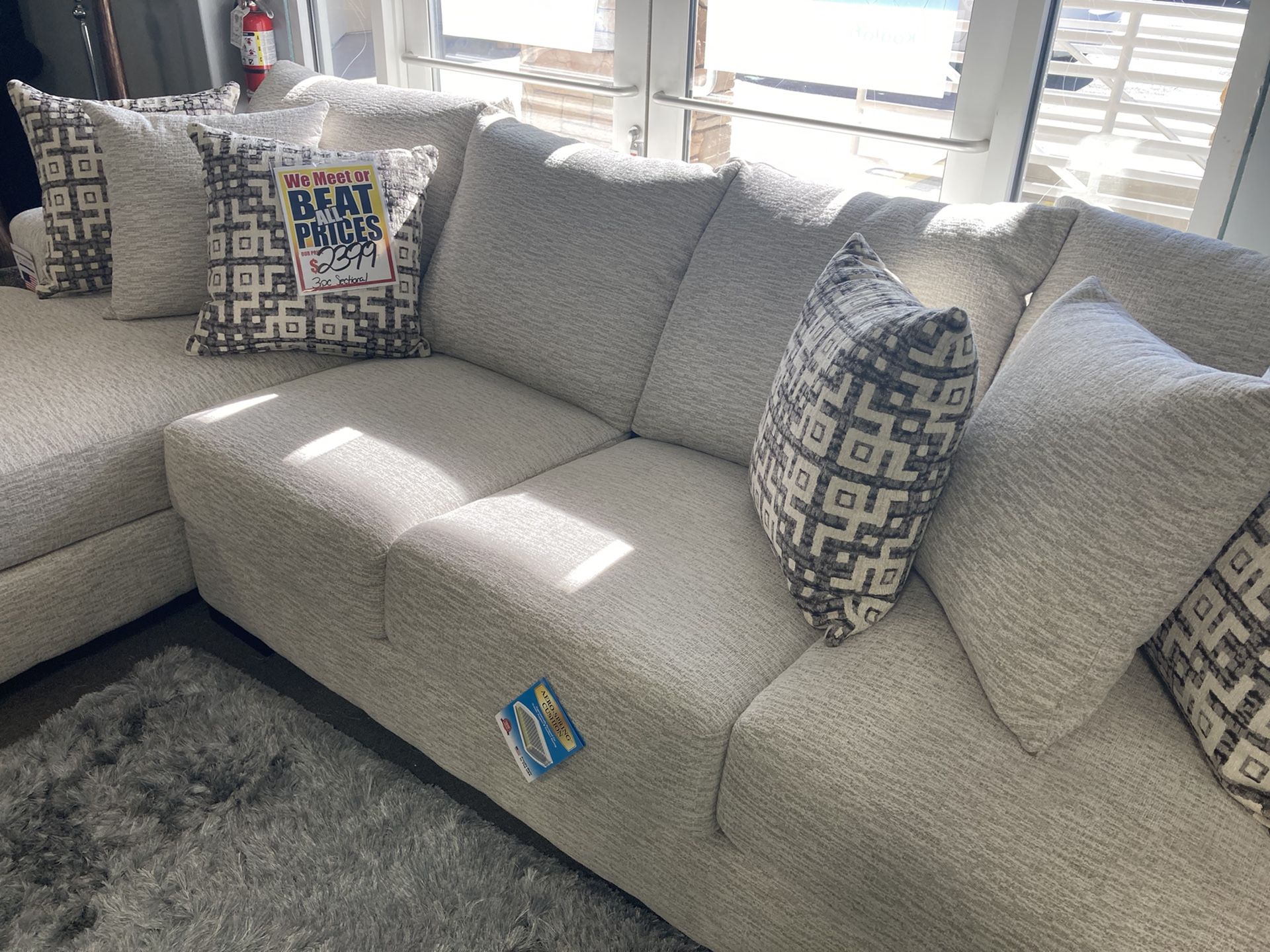 Sleek Couch Easy Financing $2399