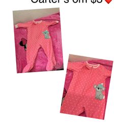 Pijama Great Condition For Girls Size 6m ❤️❤️❤️firm Price O