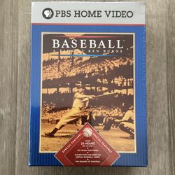 NEW PBS Home Video Baseball: A Film by Ken Burns 10-DVD Set 