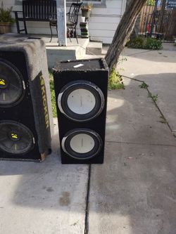 Speakers And Box