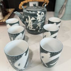 Chinese Tea Set 7 Piece