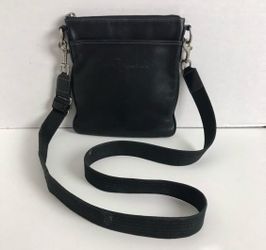 Coach Leather Vintage Black Messenger Bag