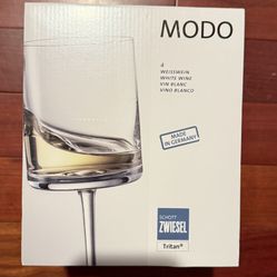 White Wine Glasses 4 Set