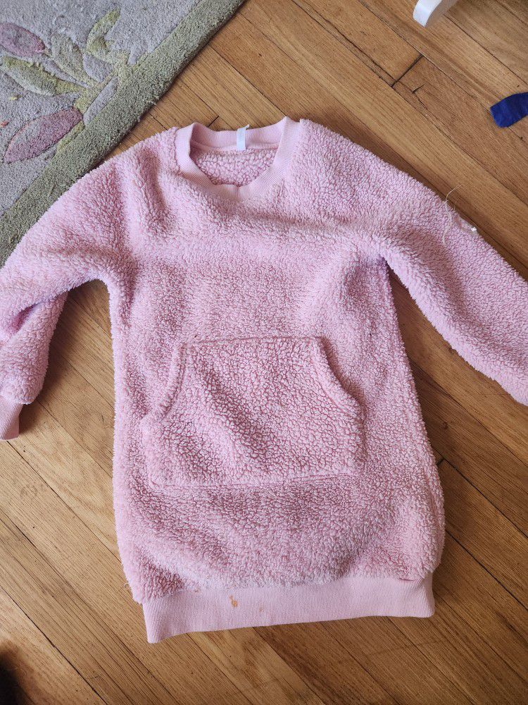 Xs Fuzzy Sweater Dress
